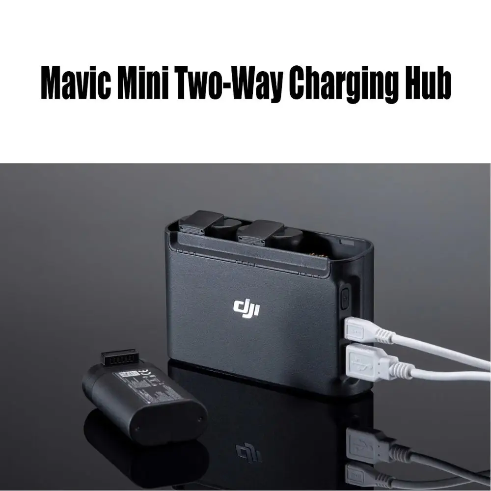 

DJI Mavic Mini Two-Way Charging Hub can charge up to three batteries 270 minutes to charge all Batteries / USB Output