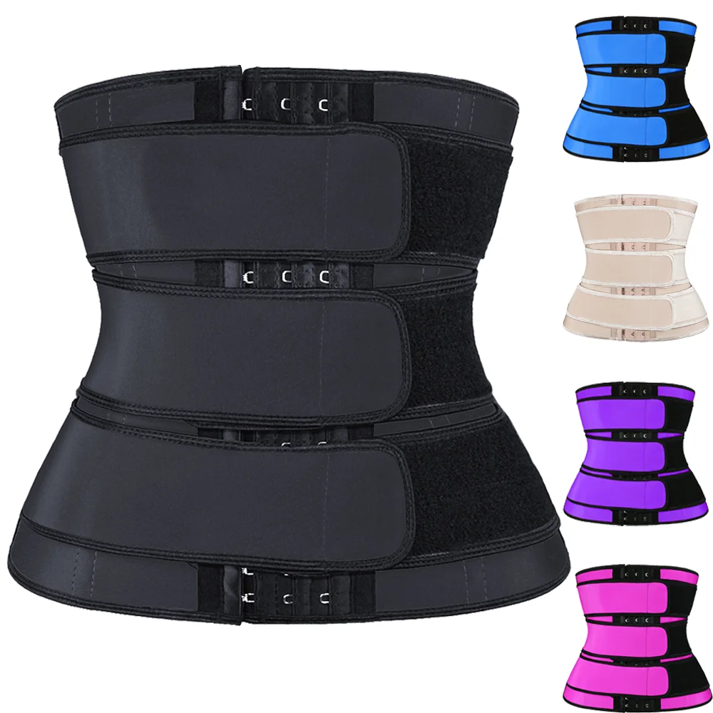 

NANBIN Custom Logo Pink Waist Trainer Private Label Shaper with Hook, As shown