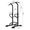 Exercise Door Gym Bar Horizontal Wall Mount Chin Pull Up Bar