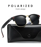 

Classic polarized sunglasses men's glasses fashion rice nail retro sunglasses glasses manufacturers wholesale