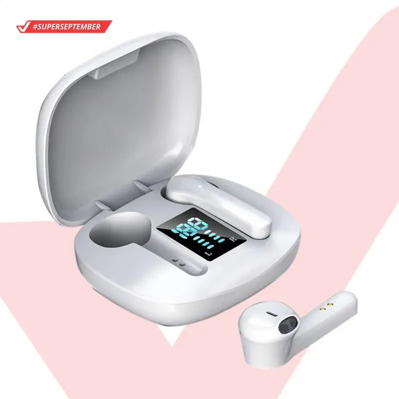 

Dongguan Low Price White Colour 6hrs Digital TWS Ear Buds Earbuds