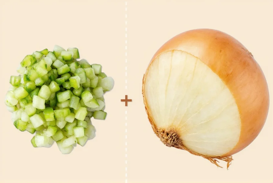 Spice Rack with Onions