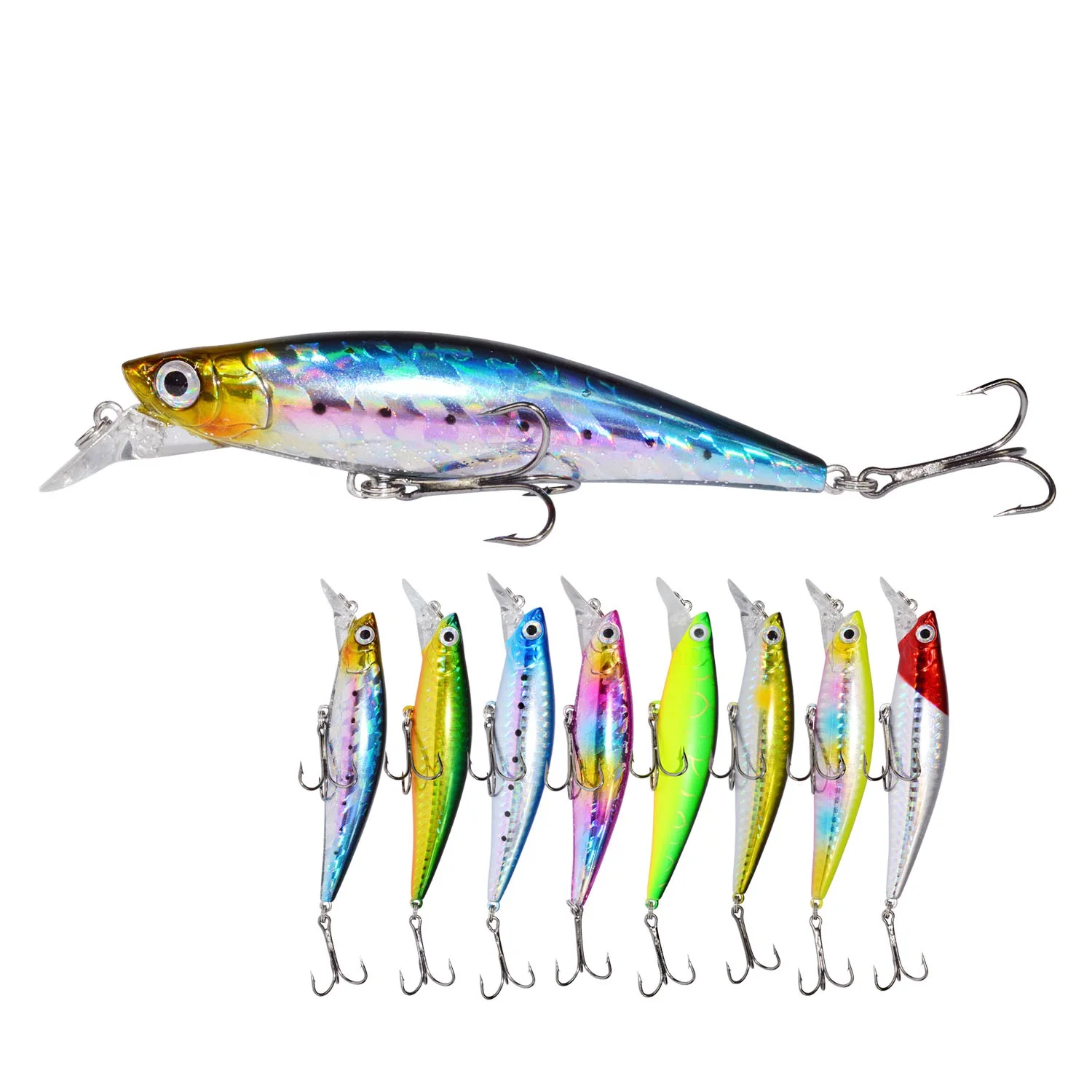 

Sinking Minnow 104mm/32g Lure hard plastic bait big minnow fishing minnow hard lure