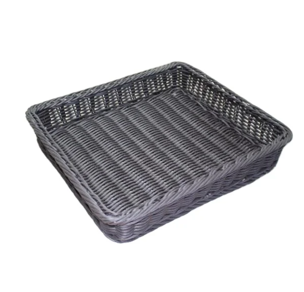 

Plastic Pp Rattan Woven Wholesale Bread Baskets rattan kitchen basket, Coffee