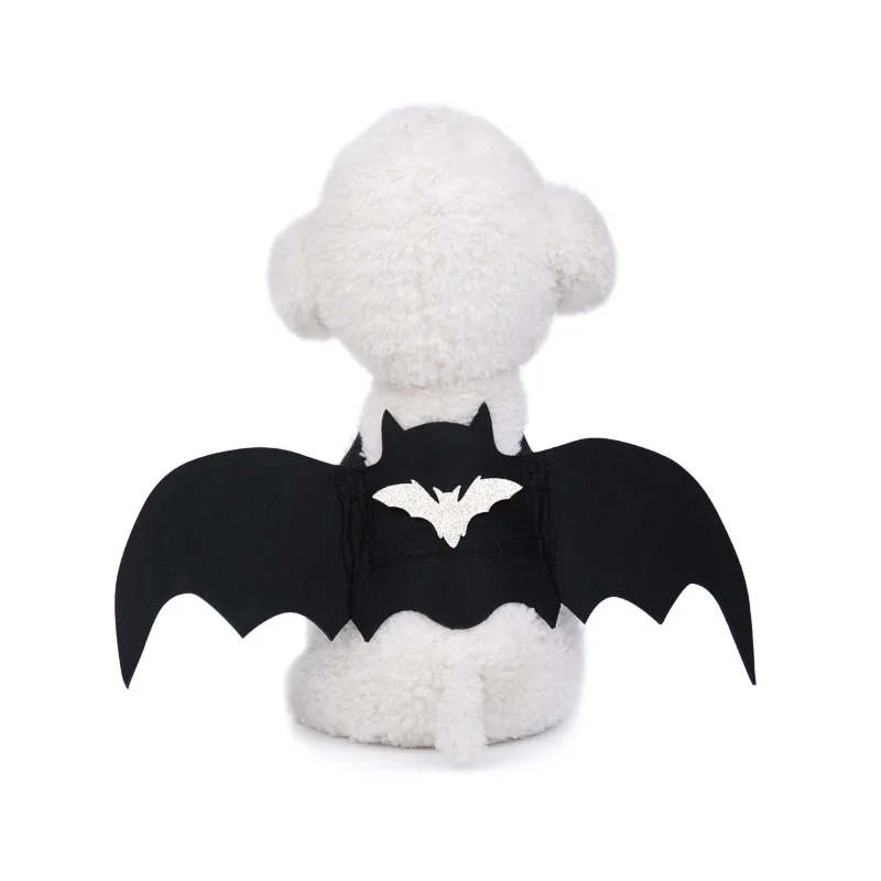 

Halloween Pet Butterfly Wing Clothes Funny Small Dog Cat black Bat costume