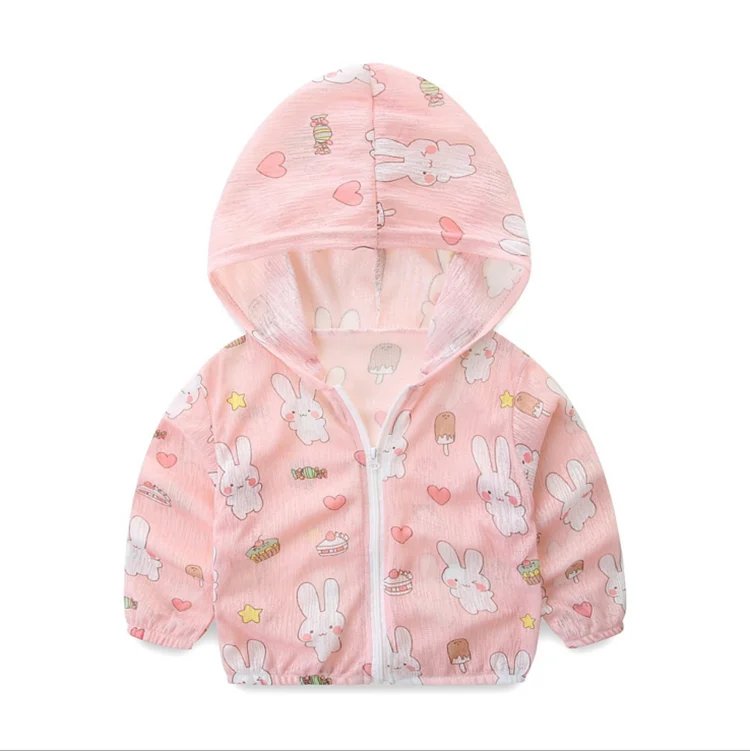 

Wholesale nice price fashion popular Baby Cloth Cartoon Hooded Air Conditioner Coat