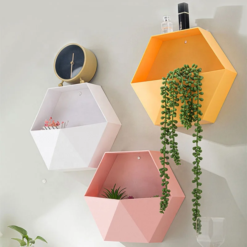 

New product listing Angled Wall Indoor Plastic Flower Pot Holder