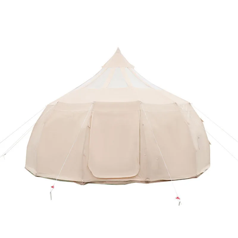 

Quality Assurance 285g Cotton Khaki Minimal and Practical Tente-Camping Glamping House Tent