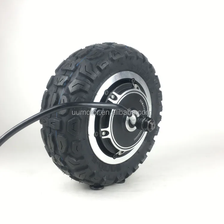 

10" high power 3000w and high speed 80Km/h electric scooter hub motor for off road, Black