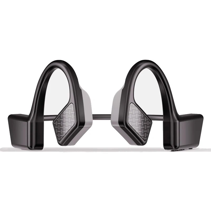 

Dropshipping Bone conduction BT headsat 5.0 wireless hanging ear type, Black,red