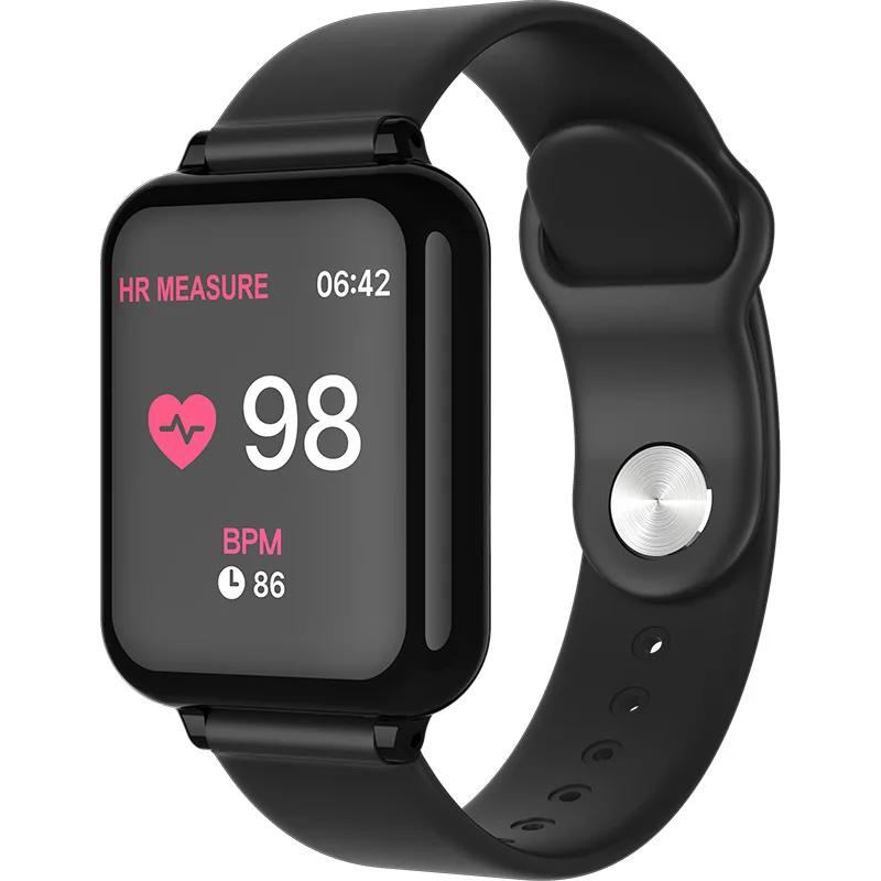 

HOT Sale B57 new smart fitness tracker watch band IP67 waterproof heart rate monitor smart bracelet strap reloj inteligente