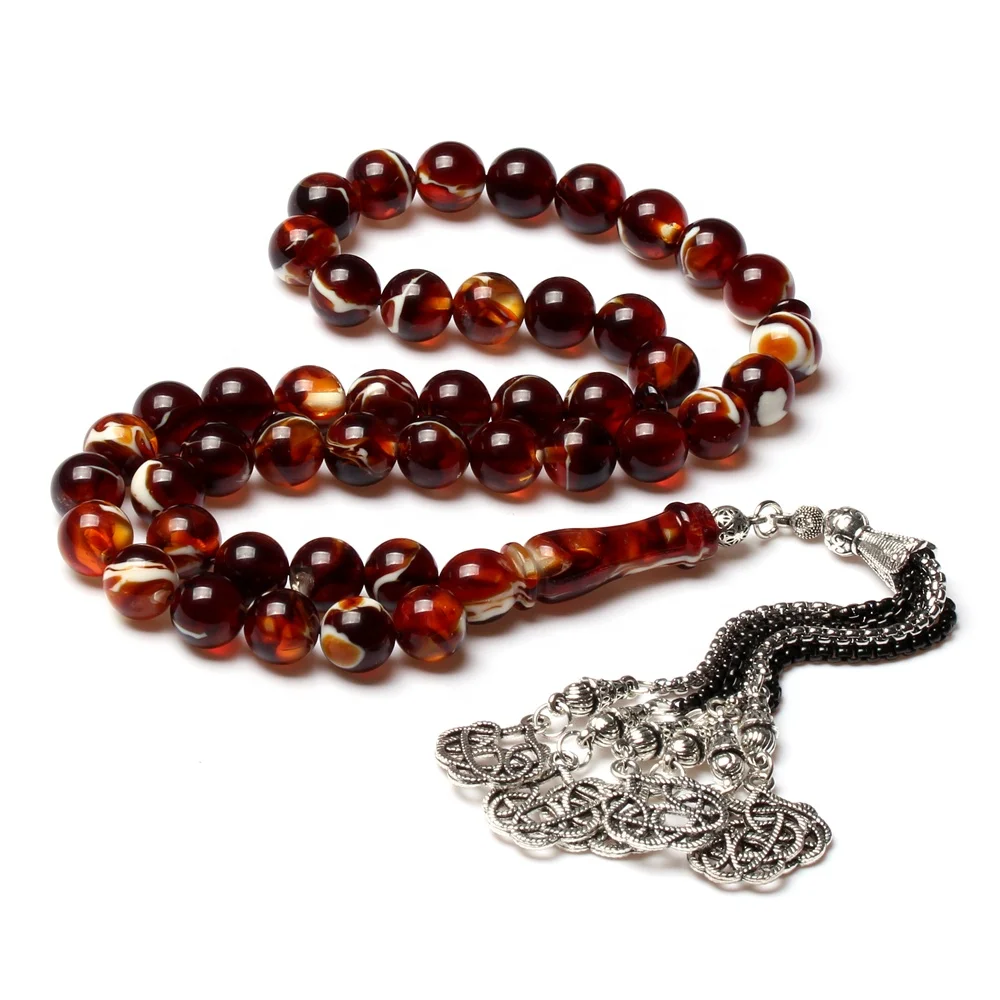 

Multicolor Muslim Rosary 10mm 45beads Islamic Prayer Beads round beads Religious jewelry tasbeeh tasbih muslim rosary misbaha
