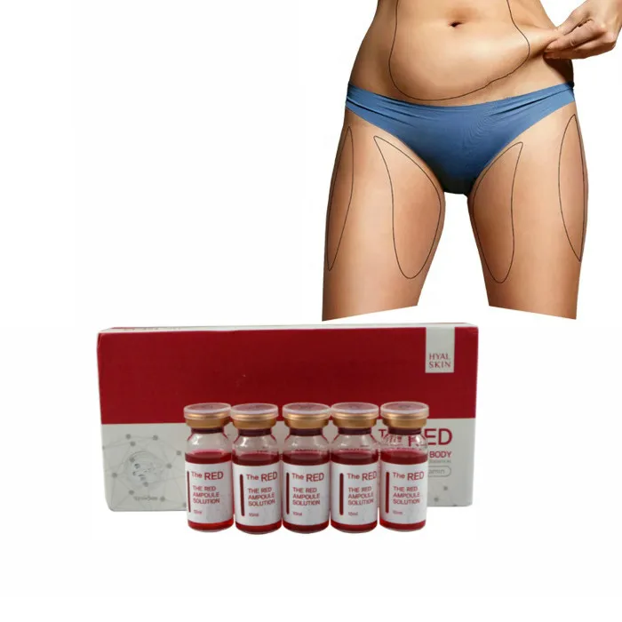 

The red ampoule solution / lipo lab ppc solution lipolysis injection /fat weight loss injection