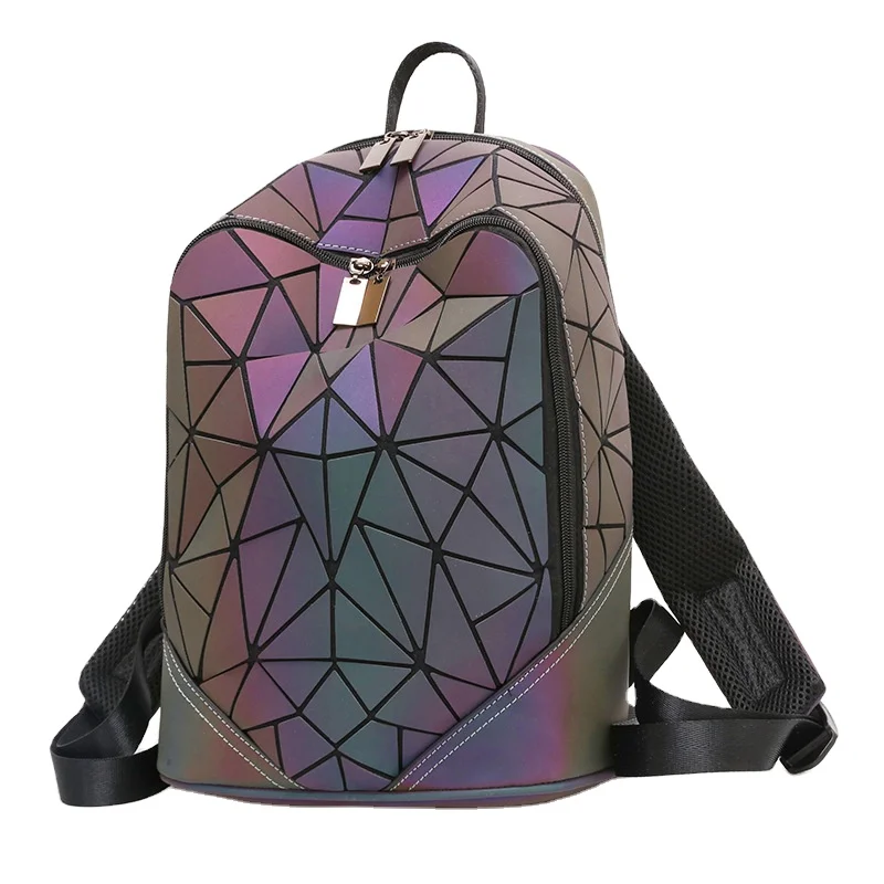 

Fashion girls outdoor backpack light Laser diamond backpack travel big size backpack school bag high quality wholesale customize, Customized color