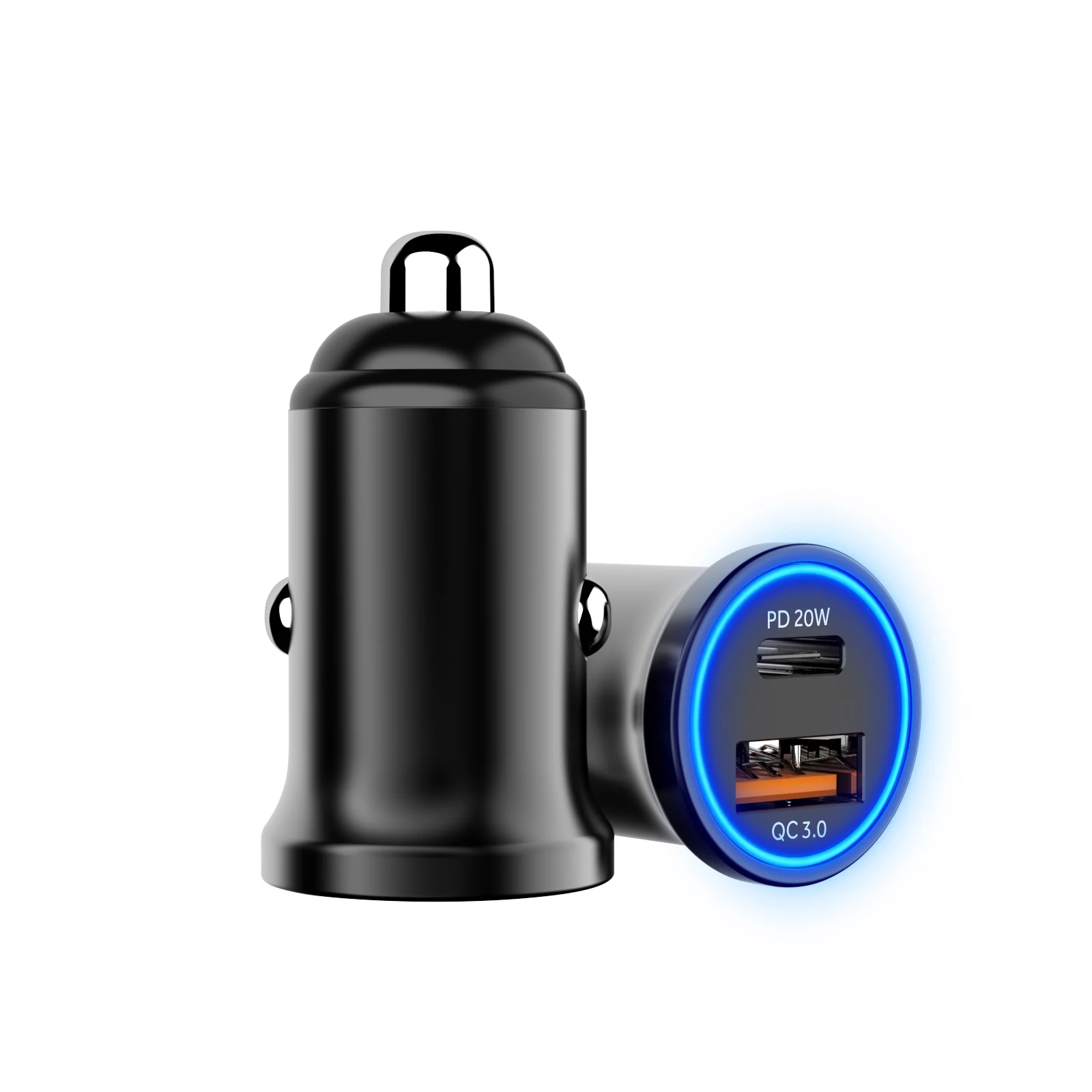

Trending Products 2021 New Arrivals 36W Dual Ports Fast Charing At the Same Time Mini Car Charger, Ce, fcc, rohs