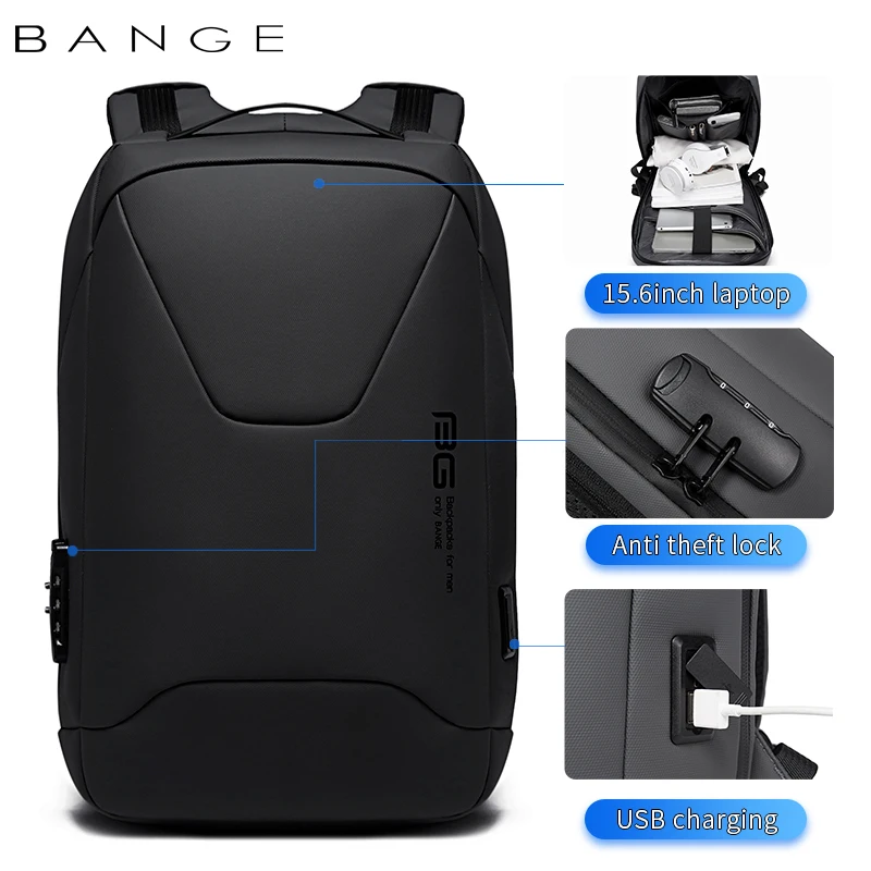 

2020 usb wholesale fashion anti theft men designer smart travel custom waterproof laptop school backpack bags for men with usb, Black,grey or any color you want
