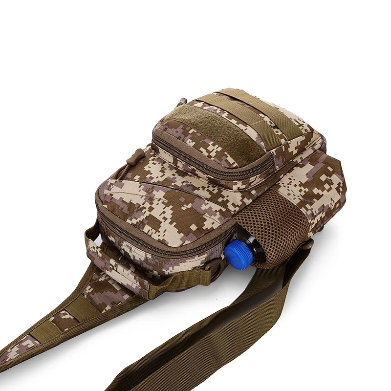 

Men's chest bag sports shoulder bag camouflage waterproof messenger bag