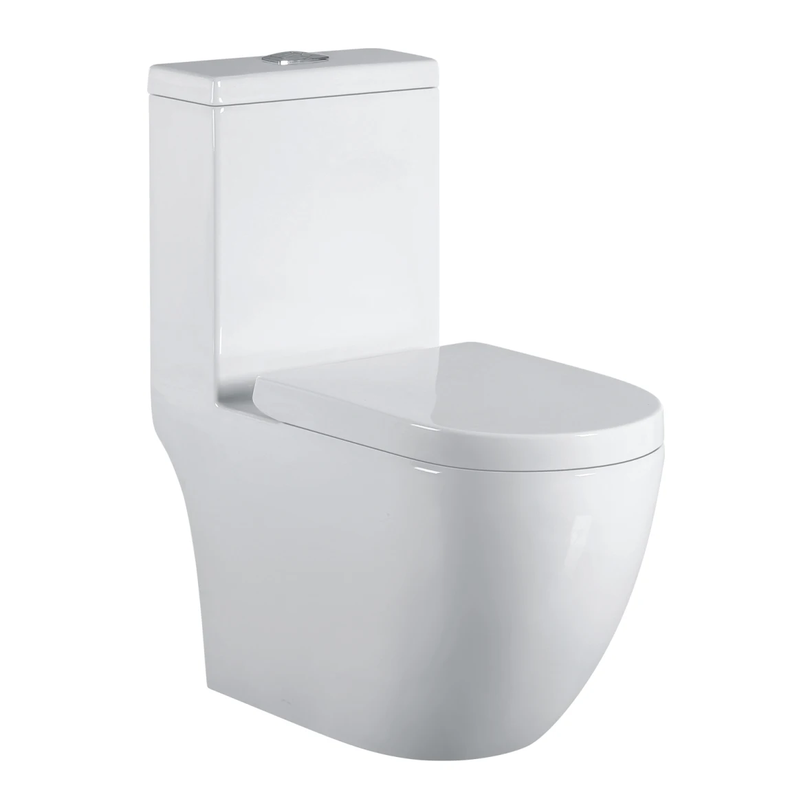 Latest Design Sanitary Ware Washdown And Siphonic Ceramic One Piece Toilet Modern Bathroom Toilet
