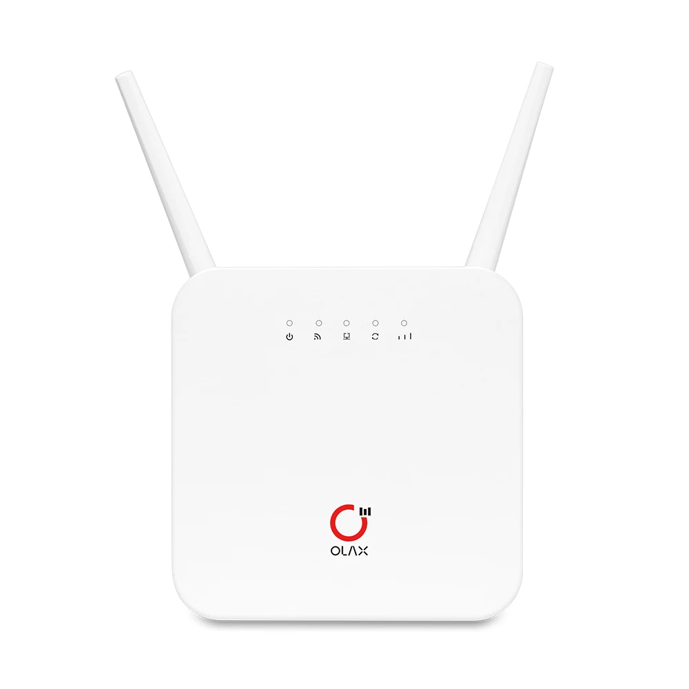 

Olax AX6 PRO Cheap 4g Wireless B312-926 B312 Cat4 Mini Cpe Wifi Router 300mbps Mobile Wifi Hotspots Dual Sim Card Router, White
