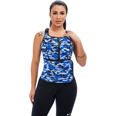 

Ljvogues Waist Trainers for Women Plus Size 6xl Ljvogues Lady Sauna Sweat Waist Trainer Vest Camo Design Body Shaper, Black