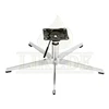 New aluminum solid chair leg metal five leg chair swivel base for lift chair recliner