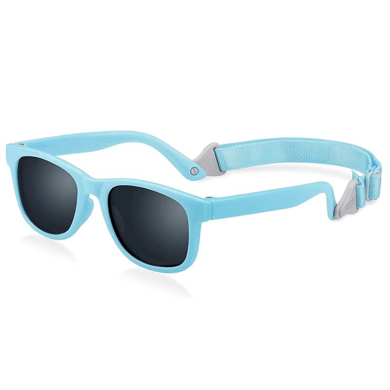 

2023 Hot Selling Unbreakable TPEE Safe Material Children's Sunglass Custom Designer Sun Glasses Kids Toddler Baby Kid Sunglasses