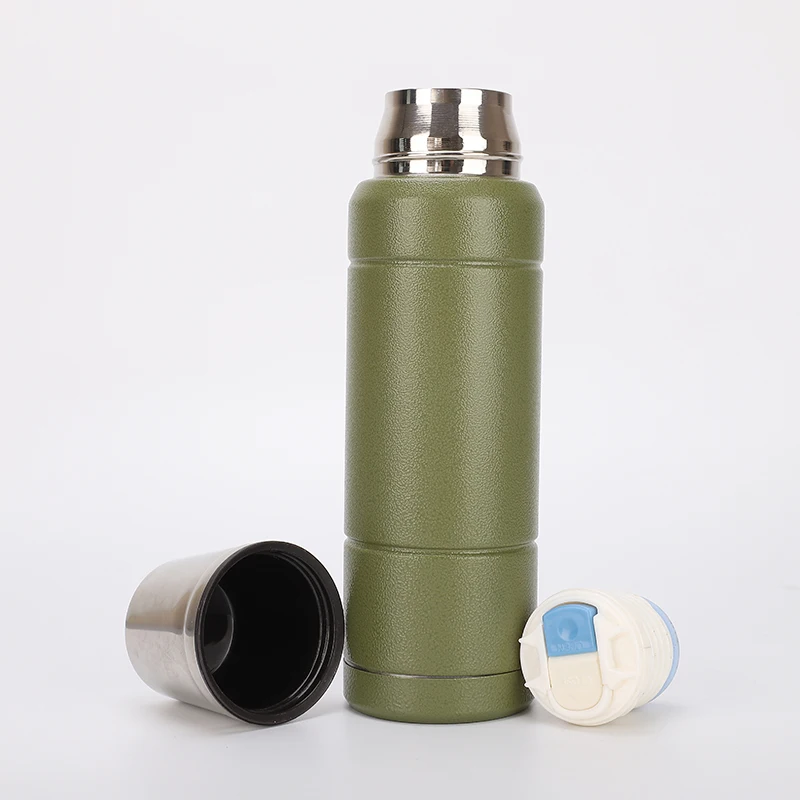 

Customized Logo Double Wall Stainless Steel Travel Mug Vacuum Flask