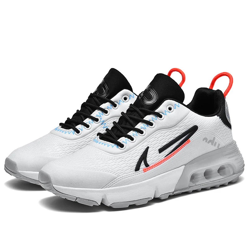 

New Breathable Men's and Women's Sports Shoes White Versatile Couple Ultra Light Running Shoe