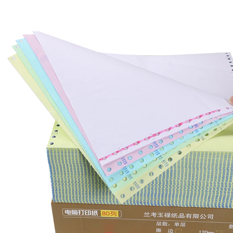 
Specialized Suppliers 6ply Carbonless Paper Manufacturer Computer Continuous Form 