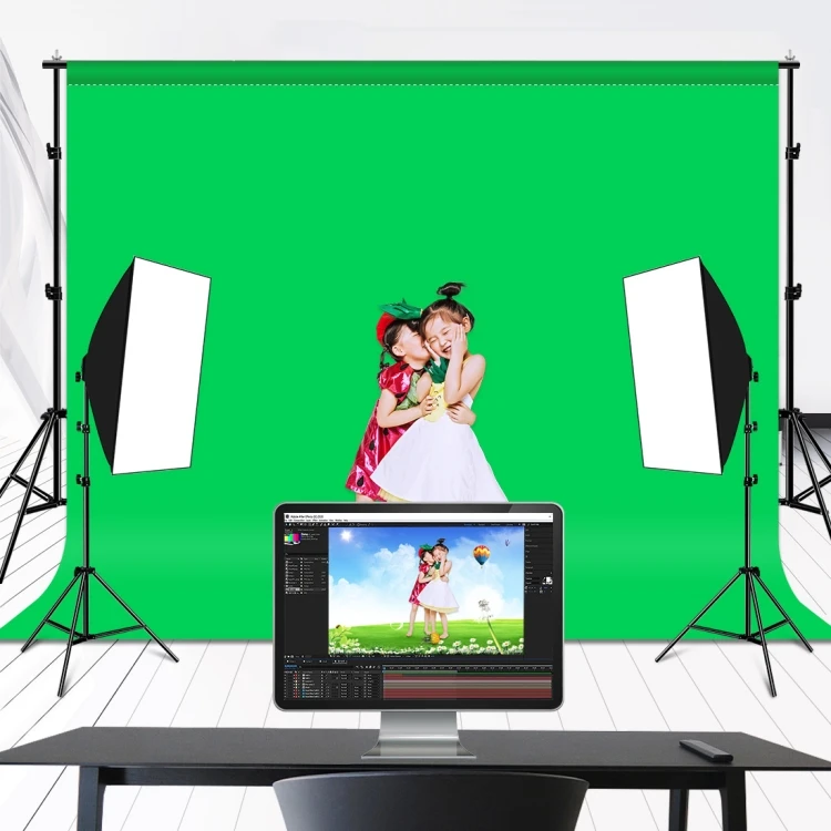 

OEM Price PULUZ x 2m Photography Background 120g Thickness Photo Studio Background Cloth Backdrop Photo Studio Accessories