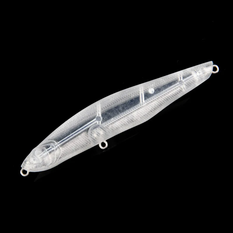 

5503 Slow Sinking Pencil Sea Fishing Lures Unpainted Lure Hard Baits Swimbaits Wobblers High Quality Fishing Lure, 6 colors