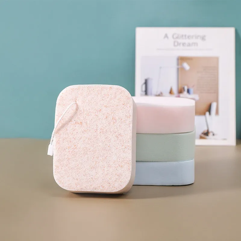 

Bath Towel Shower Gel Scrub Towel Resist Body Massage Sponge Clean Skin Moisturizing Foam, As photo