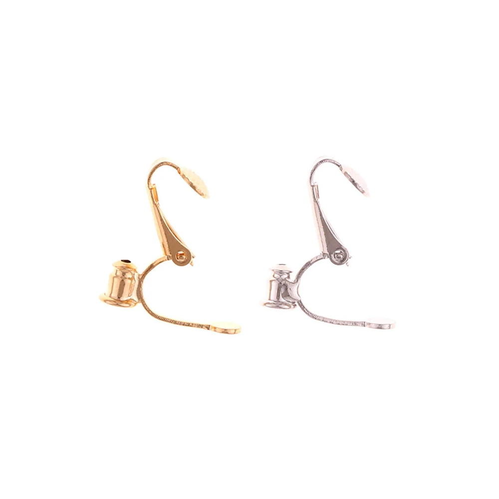 

Jewelry Accessories Cordial Design 50Pcs 23*20mm Jewelry Accessories Earring Back DIY Making Real Gold Plating Hand Made Jewelry