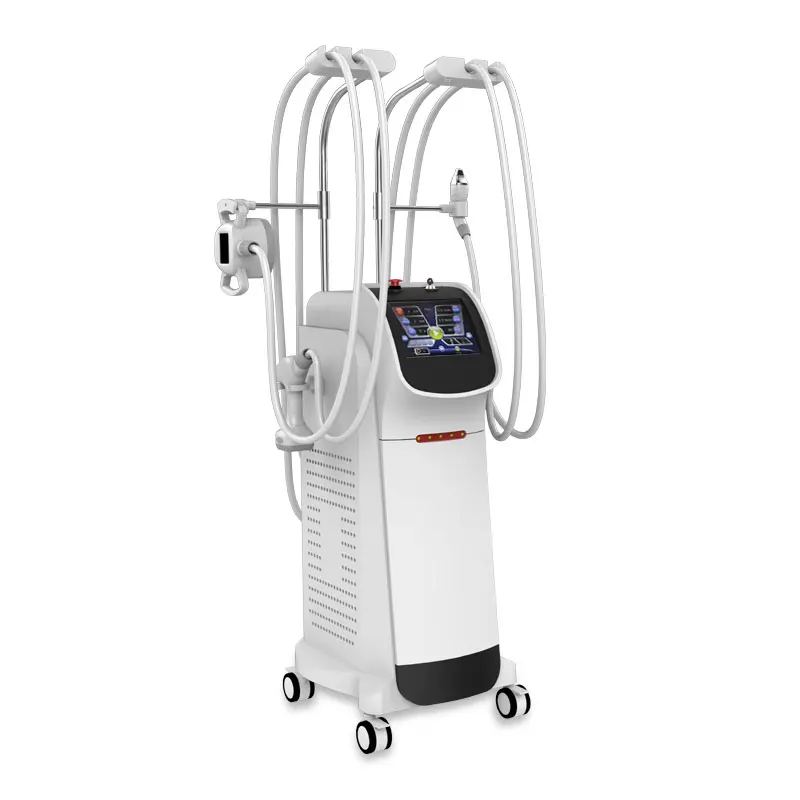 

Ultrasonic roller vacuum cavitation rf vela body shape machine, White
