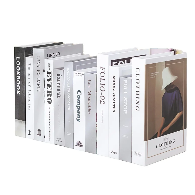 

Made In China Superior Quality Bookshelf Book Case Decoration Empty Book, Picture shows