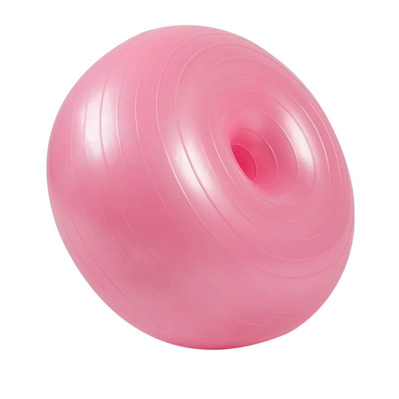 

Custom Soft Massage Big Exercise Gym Inflatable Pink Yoga Ball