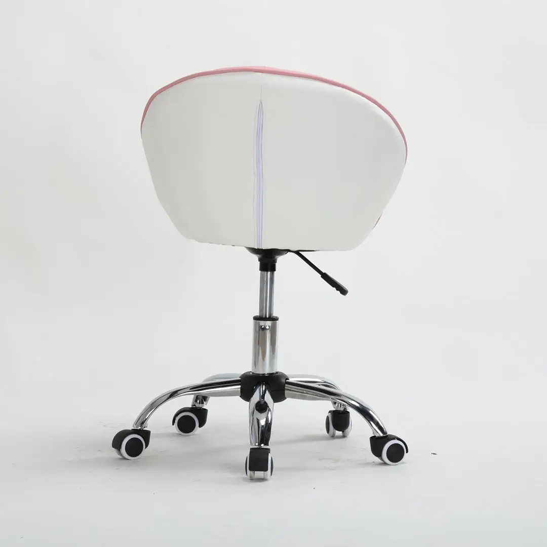 Modern Antique Style Pink Makeup Vanities Barber Chair Beauty Salon