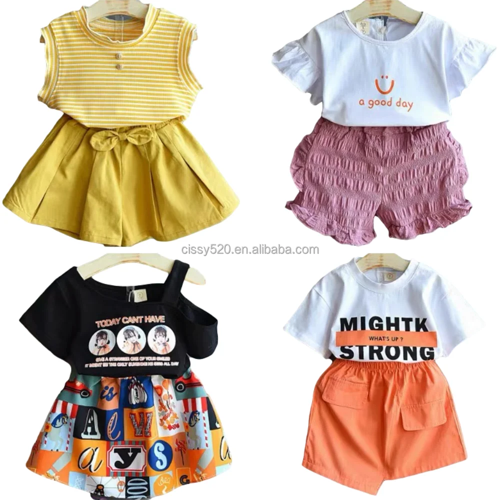 

2021 Cheap High Quality 100% Kids Clothing Set Fashion Pullover Kids Shirts