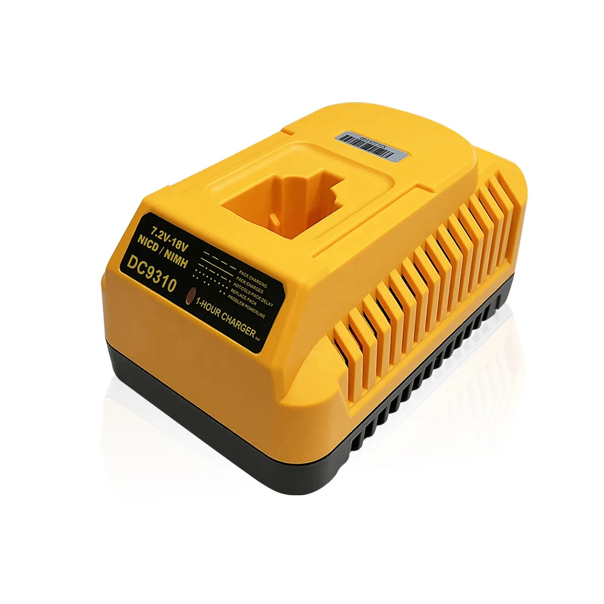 

DC9310 Dewalt Battery Charger Dewalt 18v Nicd & Nimh Battery Charger for Dewalt Power Tools Nimh Battery Charger DC9096 DC9091, Yellow+black