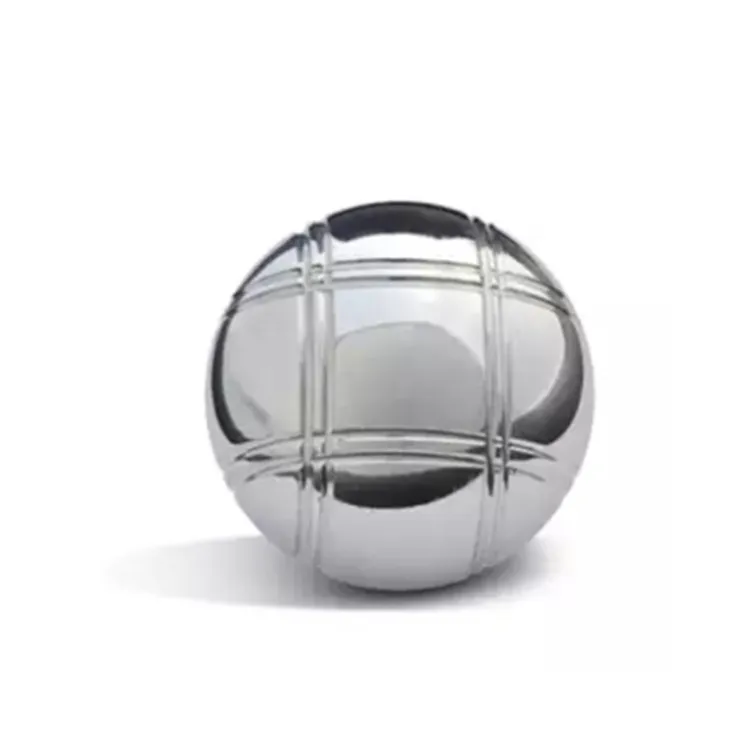 

Outdoor bocce ball Lawn Game boule de petanque with 2 Silver balls