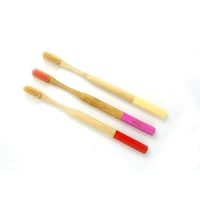 

Eco-Friendly Natural Biodegradable Charcoal Round Bamboo Toothbrush