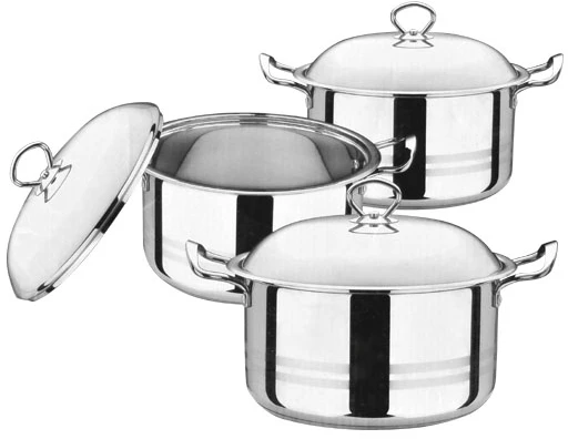 

Kitchen Cookware Set 6pcs STNIITHANZ stainless steel cooking pot house cookware set