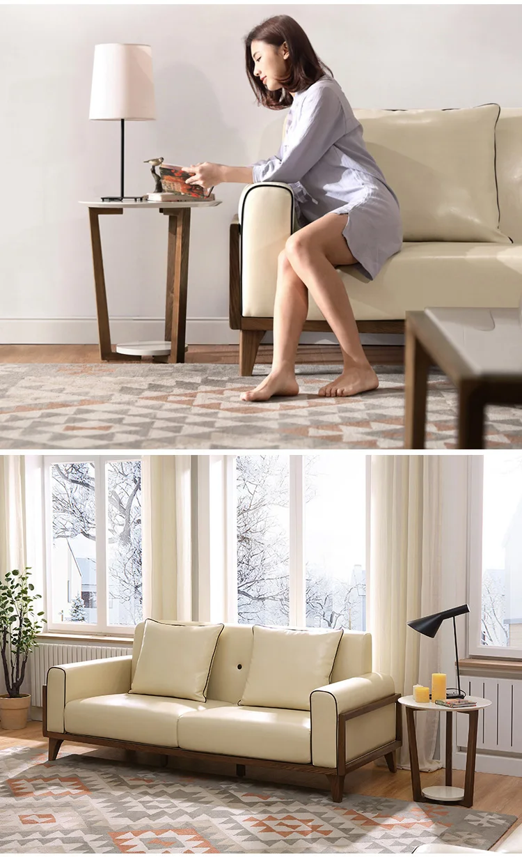 Nordic modern living room simple corner mobile small round phone table furniture sofa sides table