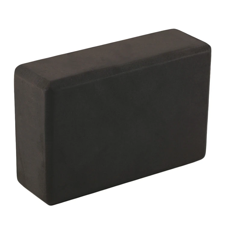 

4x6x9 High Density Eva Foam Wholesale Black Yoga Block, Customized color