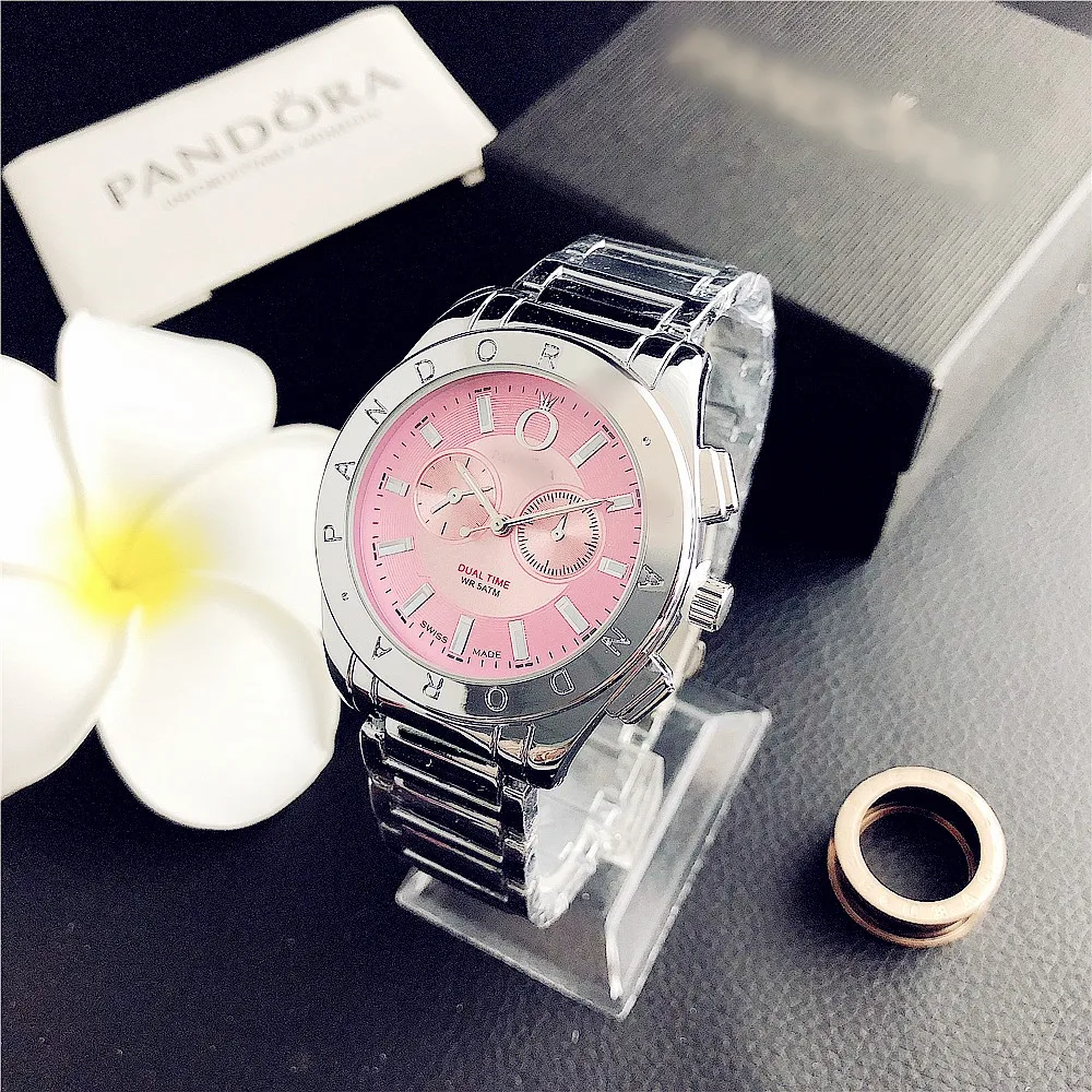 

Free shipping High-end light luxury fashion new ladies small dial with the same paragraph steel belt alloy quartz watch