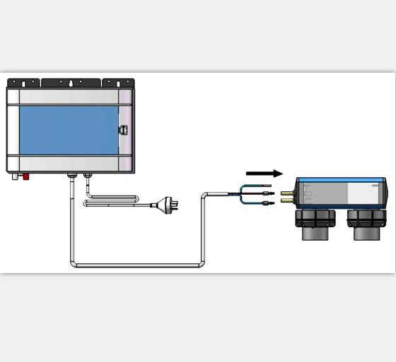 

Minder 2 in 1 salt water chlorinator pool with CE certification