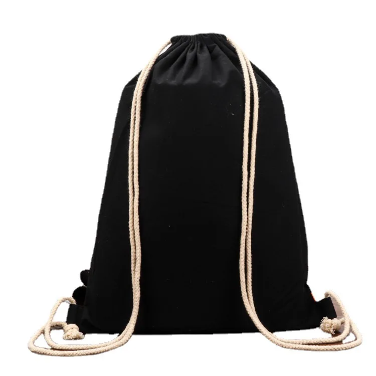 

Factory Quality Canvas Customized Fashionable Canvas Cotton Linen Sack Long Gym Polyester Waterproof Child Drawstring Bag