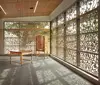 Home Decor Stainless Steel Decorative Metal Folding Screen Kitchen Room Divider