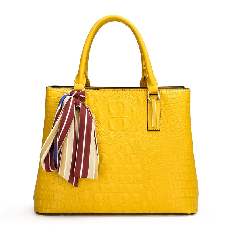 

designer wholesale 2020 pu leather luxury purses and crossbody handbag scarf for women, 5 colors