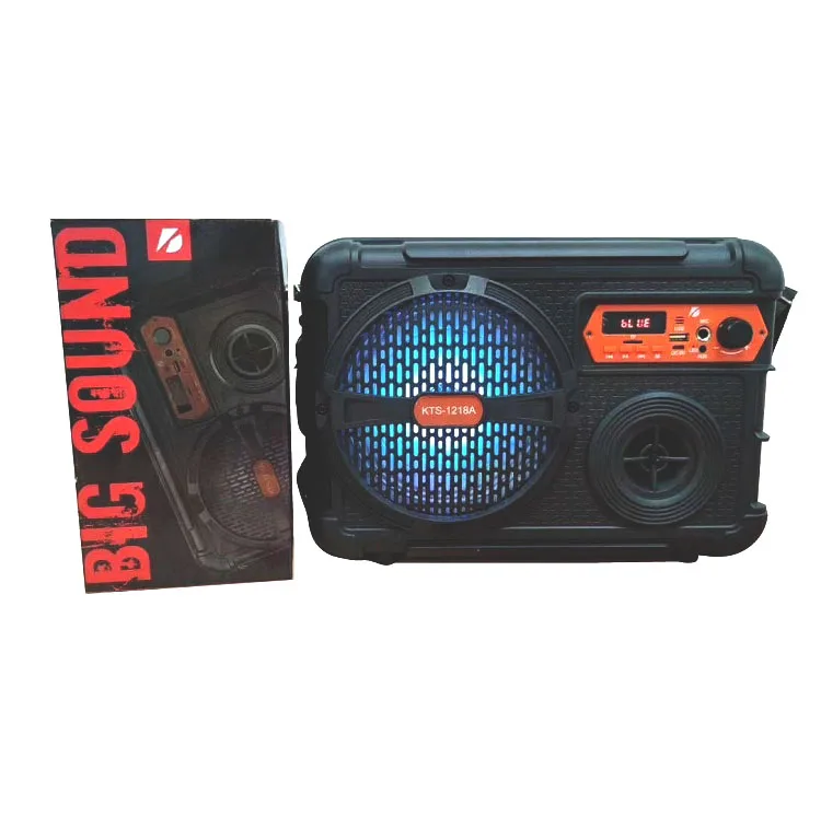 

KTS-1218A Top Selling quality sound speaker portable with remote control